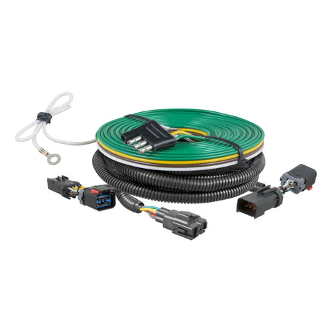 CURT 58915 - Custom Towed-Vehicle RV Wiring Harness Select Jeep Grand Cherokee