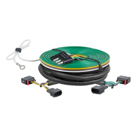 CURT 58916 - Custom Towed-Vehicle RV Wiring Harness Select Dodge Ram 1500 2500 3500