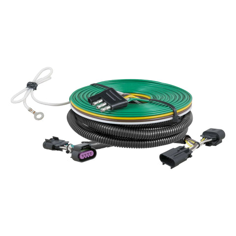 CURT 58924 - Custom Towed-Vehicle RV Wiring Harness Select Chevrolet Avalanche