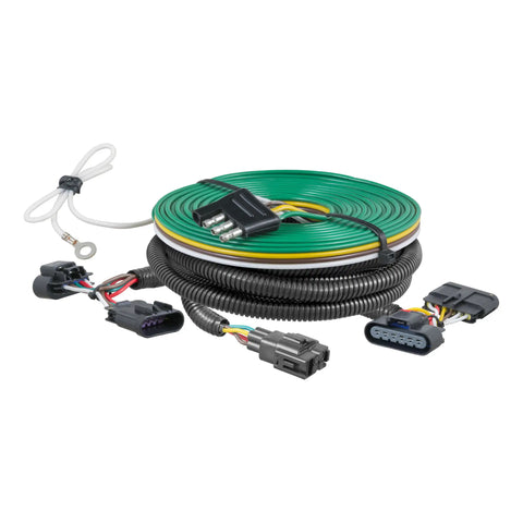CURT 58926 - Custom Towed-Vehicle RV Wiring Select Colorado Canyon Isuzu I-Series