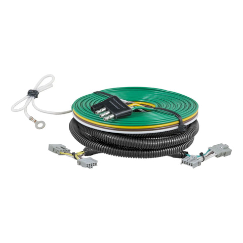 CURT 58947 - Custom Towed-Vehicle RV Wiring Harness Select Honda Element