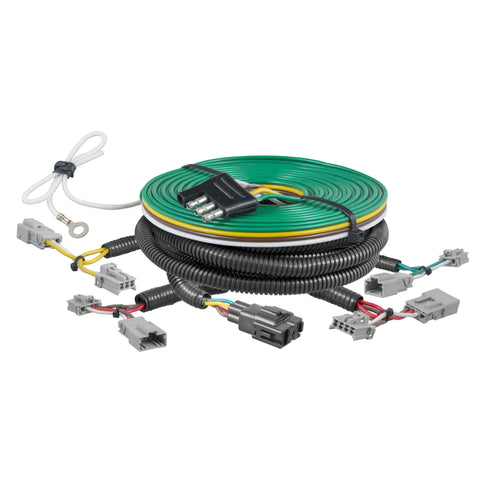 CURT 58948 - Custom Towed-Vehicle RV Wiring Harness Select Honda Fit