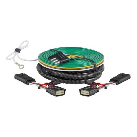 CURT 58966 - Custom Towed-Vehicle RV Wiring Harness Select Chevrolet Tahoe Suburban