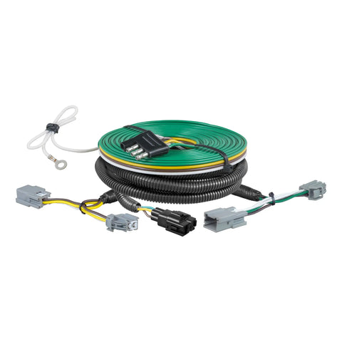 CURT 58977 - Custom Towed-Vehicle RV Wiring Harness Select Ford Fiesta