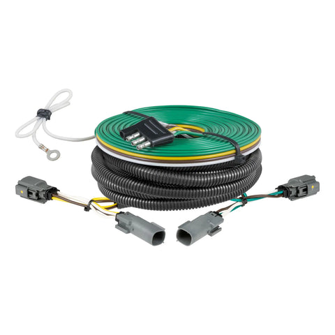 CURT 58989 - Custom Towed-Vehicle RV Wiring Harness for Dinghy Towing Fits Select