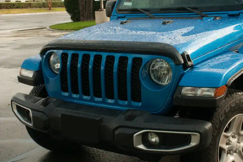 EGR 305251 - Jeep 2018+ Wrangler / 2020+ Gladiator Superguard Hood Shield - Dark Smoke