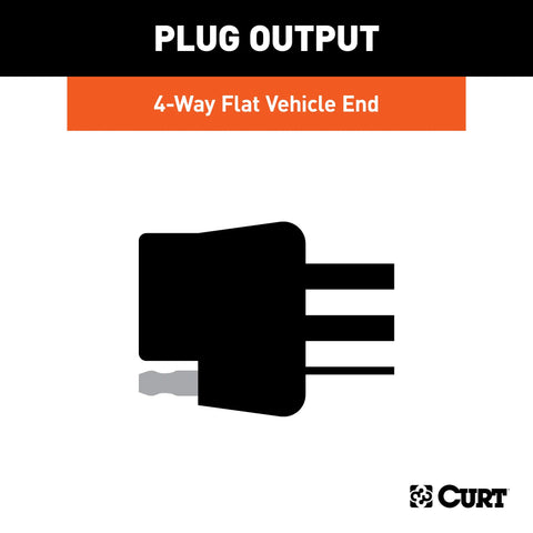CURT 59190 - Powered 3-to-2-Wire Taillight Converter