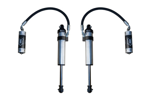 ICON Vehicle Dynamics FRDK_59703P-CB ICON 2003-2023 Toyota 4Runner/2005-2023 Toyota Tacoma/2007-2014 Toyota FJ Cruiser Front 2.5 VS Long Travel Remote Reservoir Secondary Shocks Pair