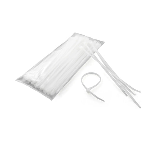 CURT 59732 - Plastic Zip Ties White 14-1/4-Inch Long 100-Pack