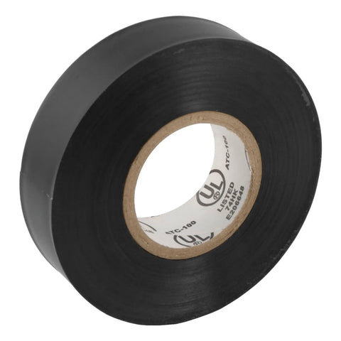 CURT 59740 - Black Electrical Tape 7 Mil 3/4-Inch x 60-Foot Rolls 10-Pack