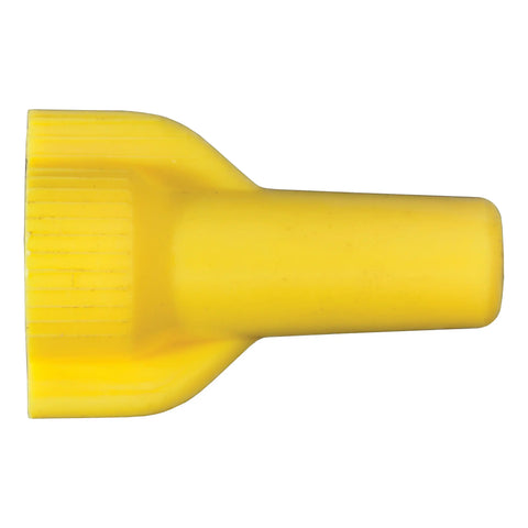 CURT 59901 - 18-10 Gauge Yellow Twist-On Wire Connectors 600 Volts Max 100-Pack