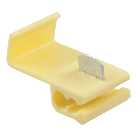 CURT 59905 - 12-10 Gauge White Scotch Snap Lock Wire Connectors 100-Pack