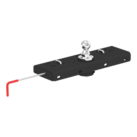 CURT 60607 - Double Lock Gooseneck Hitch 2-5/16in. Ball 30K (Brackets Required)