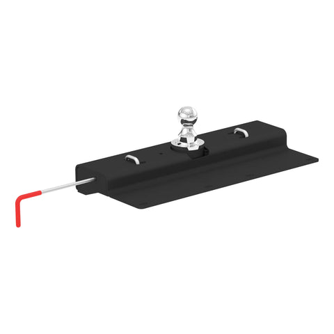 CURT 60620 - Double Lock Gooseneck Hitch 2-5/16in. Ball 30K (Brackets Required)