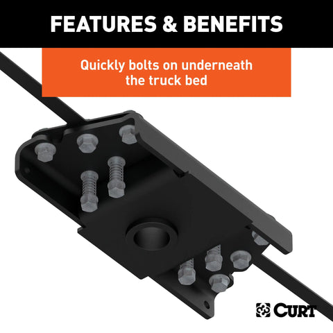 CURT 60626 - OEM-Style Gooseneck Hitch Select Ram 3500