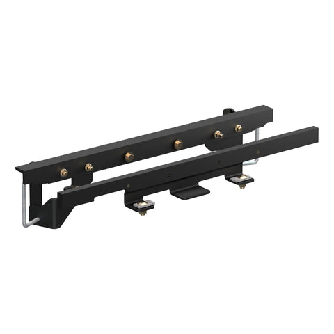 CURT 60657 - Double Lock Gooseneck Install Brackets Select Dodge Ram 1500 w/Coil Springs