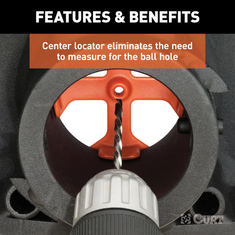 CURT 60680 - Double Lock EZr Gooseneck Hitch Kit with Brackets Select Silverado Sierra