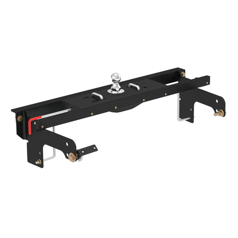 CURT 60681 - Double Lock EZr Gooseneck Hitch Kit with Brackets Select Silverado Sierra