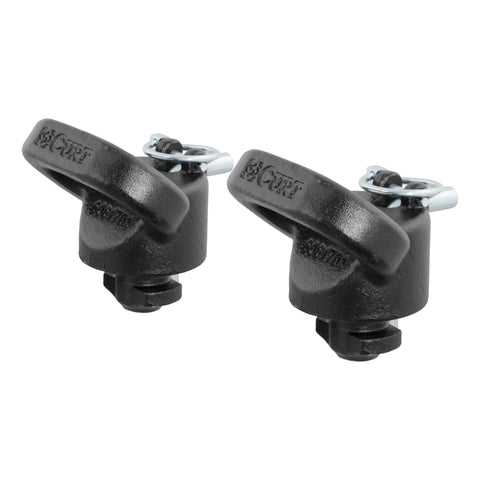 CURT 60698 - OEM Puck System Gooseneck Safety Chain Anchors Ram (38K)