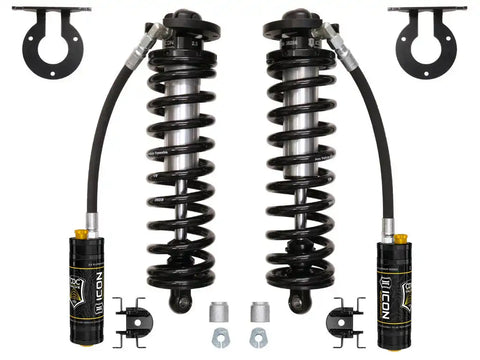 ICON Vehicle Dynamics FRDK_61720C ICON 2005-2023 Ford F-250/F-350 Super Duty 4WD 2.5” Lift 2.5 VS Remote Reservoir W/ CDCV Coilover Conversion Kit