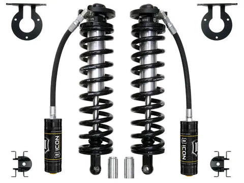 ICON Vehicle Dynamics FRDK_61721 ICON 2005-2024 Ford F-250/F-350 Super Duty 4WD 4-5.5” Lift Front 2.5 V.S. Remote Reservoir Coilover Conversion Kit