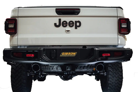 Gibson Performance Exhaust 617410B Black Elite Cat-Back Dual Split System Stainless