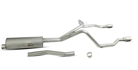 Gibson Performance Exhaust 617410 Cat-Back Dual Split System Stainless