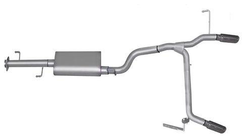 Gibson Performance Exhaust 618808 Cat-Back Dual Split System Stainless