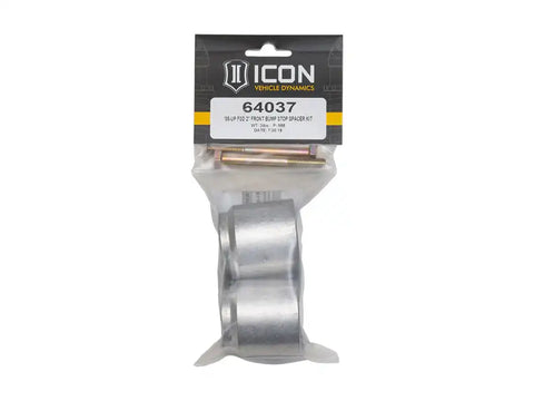 ICON Vehicle Dynamics FRDK_64037 ICON 2005-2023 Ford F250/F350 SD 2" Bump Stop Spacer Kit Front