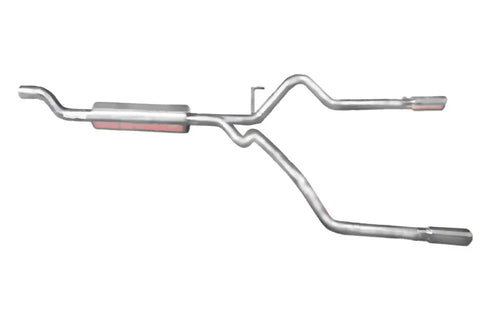 Gibson Performance Exhaust 6502 Cat-Back Dual Split System Aluminized