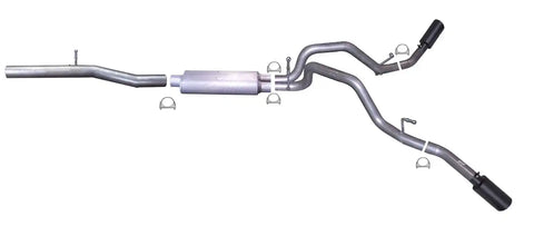 Gibson Performance Exhaust 65665B Black Elite Cat-Back Dual Extreme System Stainless