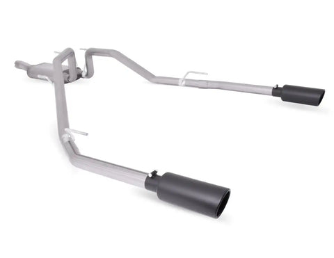 Gibson Performance Exhaust 66569B Black Elite Cat-Back Dual Split System Stainless