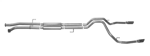 Gibson Performance Exhaust 67402 Cat-Back Dual Split System Stainless