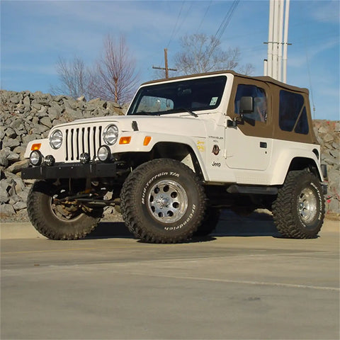Superlift K842F 4 inch Lift Kit - 1997-2002 Jeep Wrangler TJ with Fox 2.0 Series Shocks