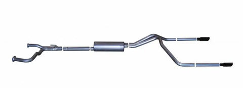 Gibson Performance Exhaust 68500B Black Elite Cat-Back Dual Split System Stainless