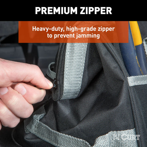 CURT 70004 - Towing Accessories Storage Tool Bag 14 Pockets Reinforced Webbing