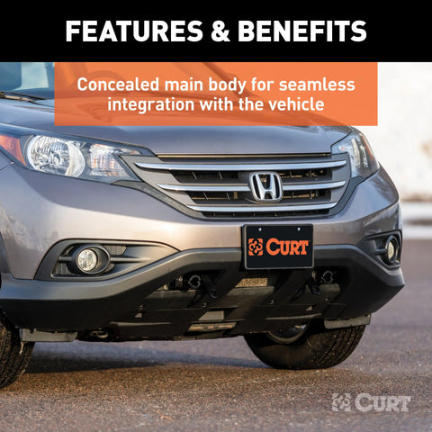 CURT 70104 - Custom Tow Bar Base Plate Select Honda CR-V