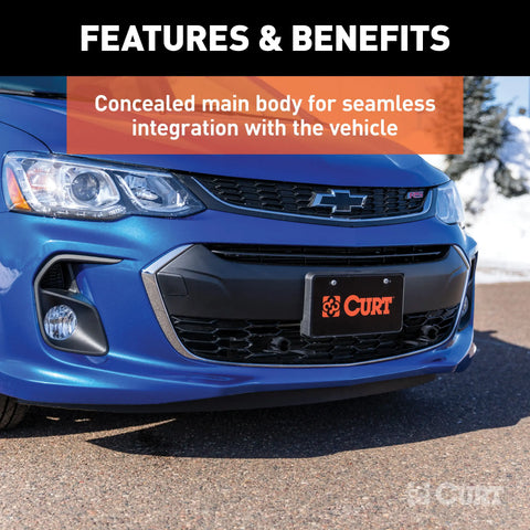CURT 70116 - Custom Tow Bar Base Plate Select Chevrolet Sonic
