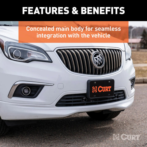 CURT 70117 - Custom Tow Bar Base Plate Select Buick Envision