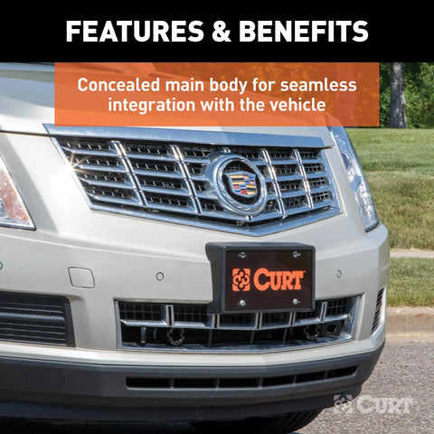 CURT 70123 - Custom Tow Bar Base Plate Select Cadillac SRX