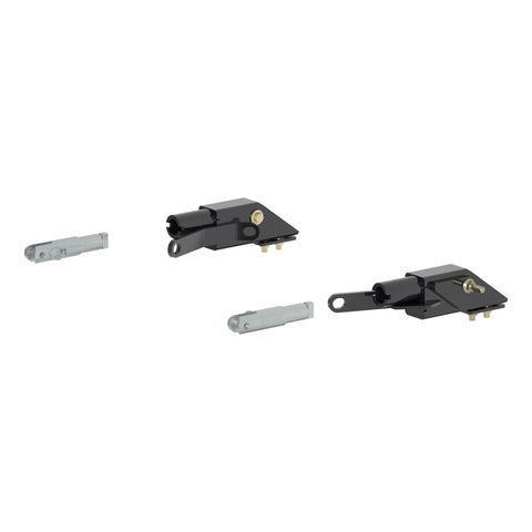 CURT 70131 - Custom Tow Bar Base Plate Brackets for Dinghy Towing Fits Select Che