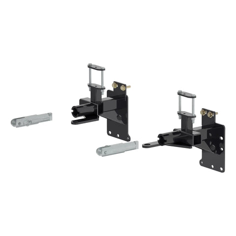 CURT 13322 Class 3 Hitch, 2", Select Silverado, Sierra 1500, 2500 (Round Tube Frame)