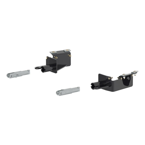 CURT 70136 - Custom Tow Bar Base Plate Brackets for Dinghy Towing Fits Select Che