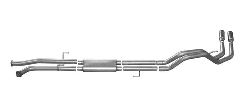 Gibson Performance Exhaust 7101 Cat-Back Dual Sport System Aluminized