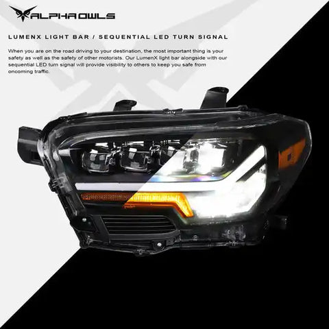 Alpha Owls 7162976 - Quad-Pro Series Headlights
