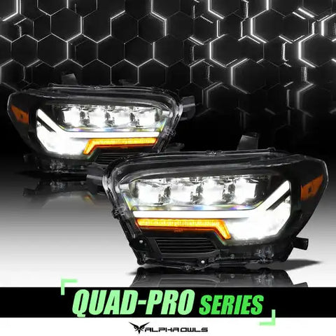 Alpha Owls 7162976 - Quad-Pro Series Headlights