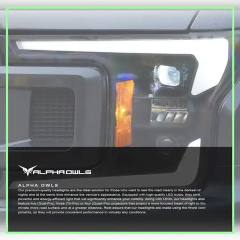 Alpha Owls 7163010 - Elite Series Headlights