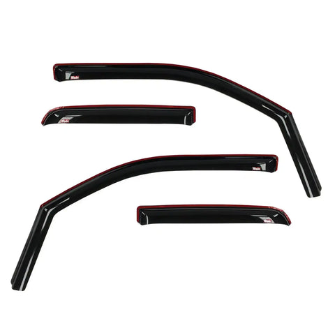 Westin 72-35409 - In-Channel Wind Deflector 4 pc. Smoke Extended Cab