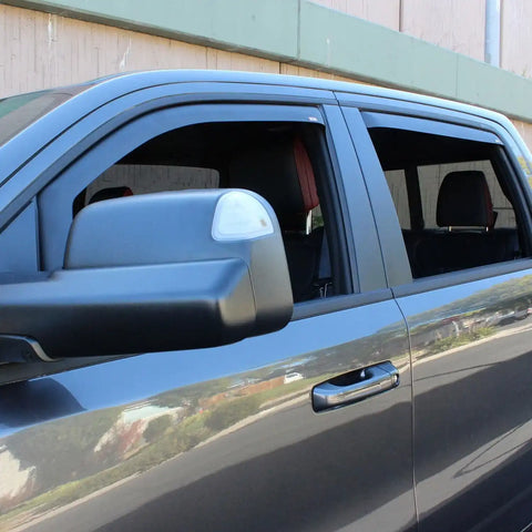 Westin 72-35907 - Matte In-Channel Wind Deflector 4pc