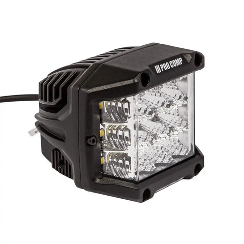 Pro Comp Suspension 76411P 2X2 Wide Angle Cube Led Combo Pair (Black)